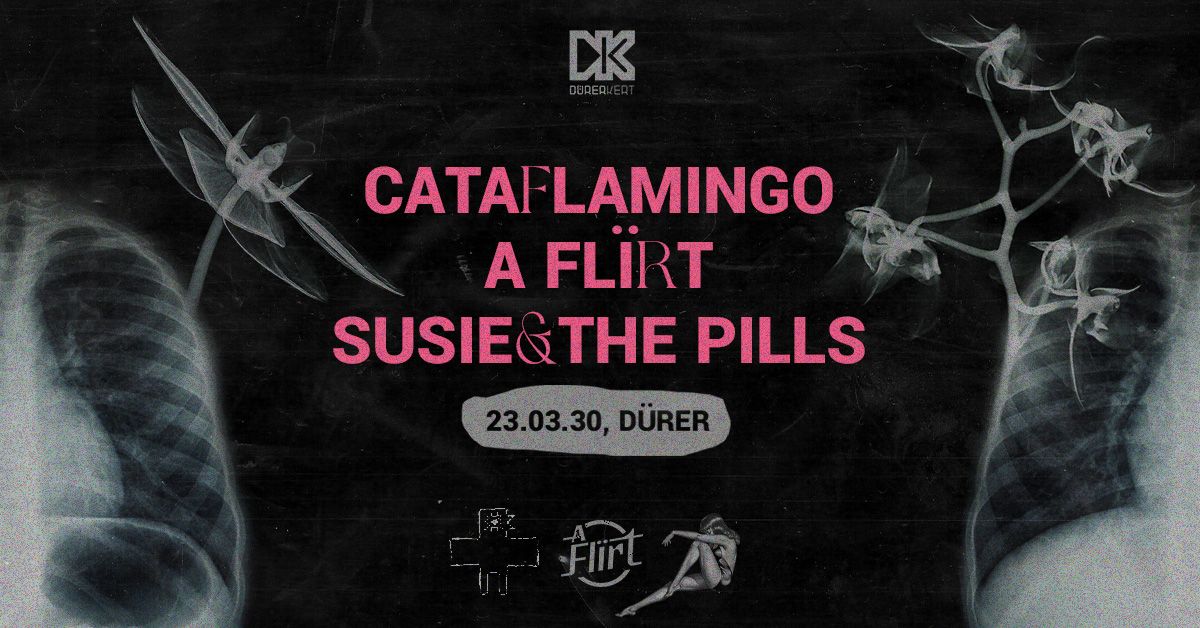 Cataflamingo / A Flirt / Susie & the Pills // Dürer kert
